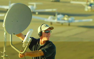 Handheld Satellite Dish