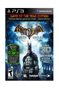 Buy Batman Arkham Asylum GOTY Edition Now