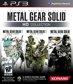 Metal Gear Solid HD Colleciton Box Art for PS3